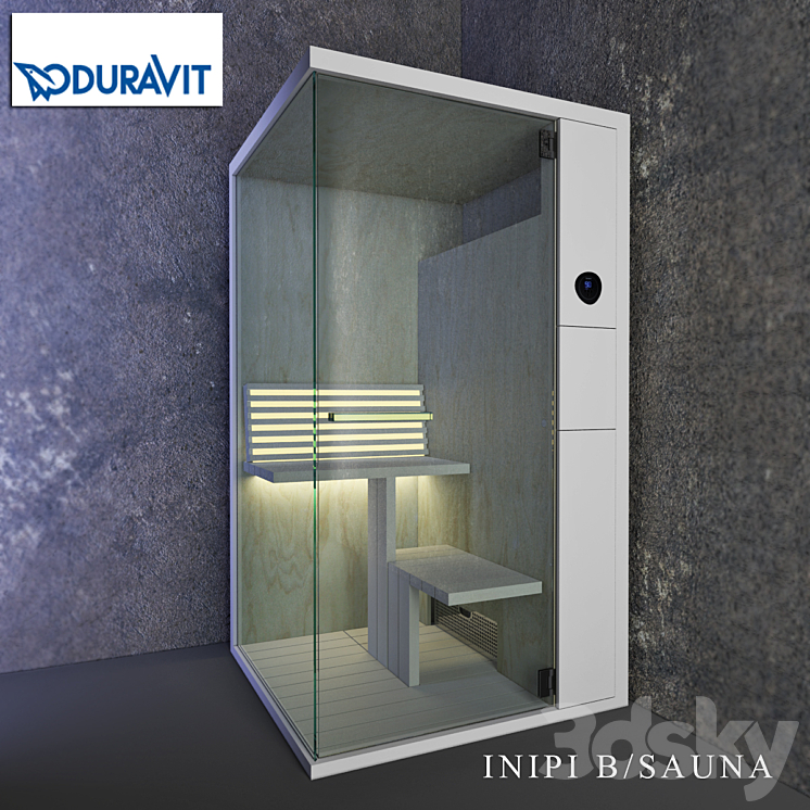 Sauna Duravit 3DS Max - thumbnail 1