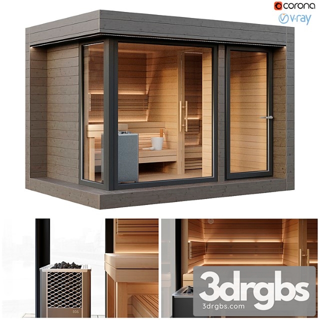 Sauna Sauna 2 3dsmax Download - thumbnail 1