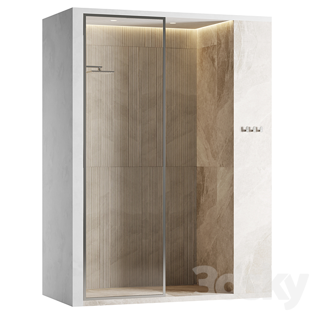 Shower cabin – Shine 3ds Max - thumbnail 2