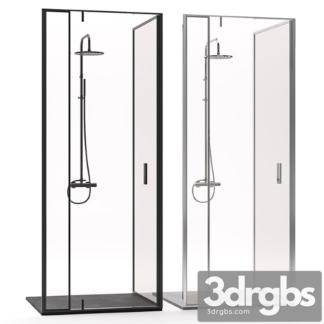 Shower cabin with shower system from carlo frattini - thumbnail 1