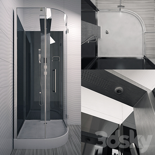 Shower Timo Armo 3DS Max Model - thumbnail 2