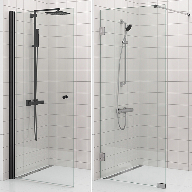 Showers Svedbergs set 86 3DS Max Model - thumbnail 2