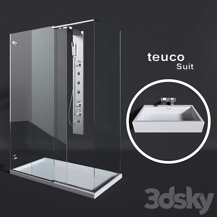 Teuco Suit 3DS Max - thumbnail 1