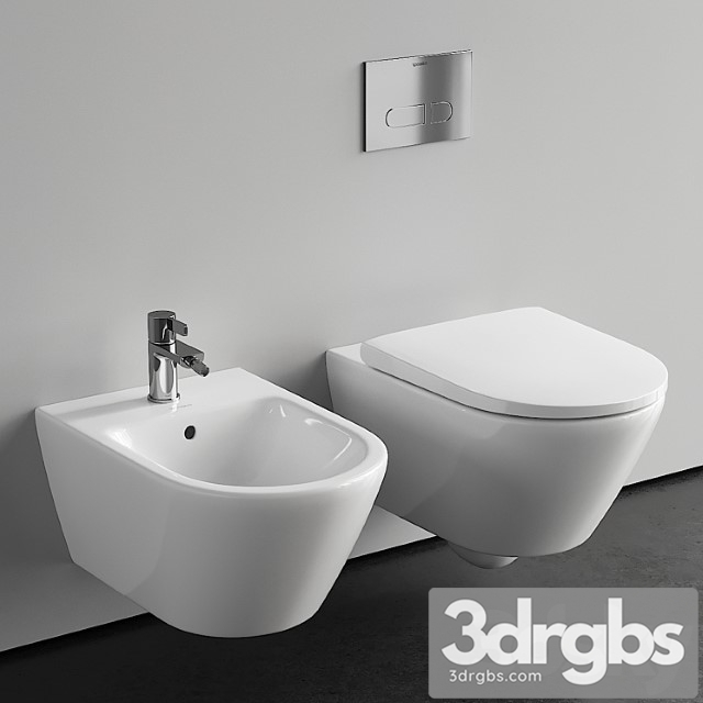 Duravit d-neo wall-hung wc - thumbnail 1