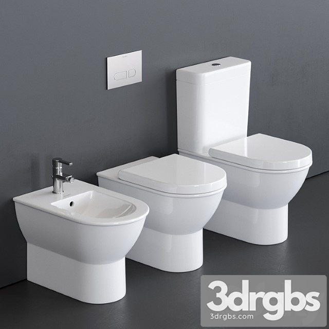 Duravit Darling New Wc 3dsmax Download - thumbnail 1