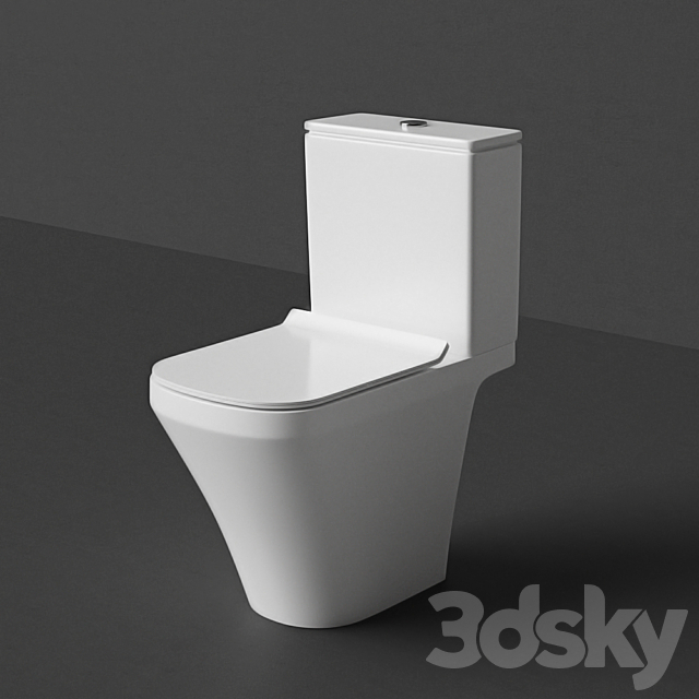 Duravit DuraStyle Toilet 3ds Max - thumbnail 1