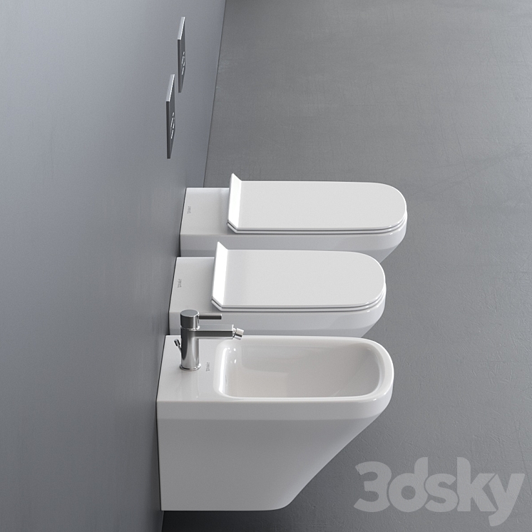 Duravit DuraStyle Wall-hung WC 3DS Max - thumbnail 2