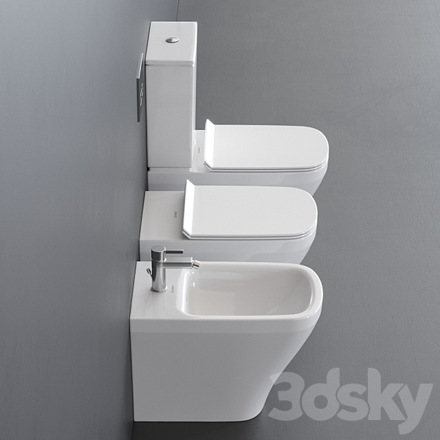 Duravit DuraStyle WC 3ds Max - thumbnail 2