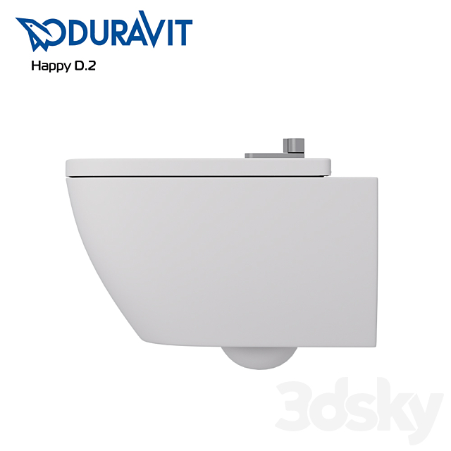 Duravit – Happy D.2 3DS Max Model - thumbnail 3