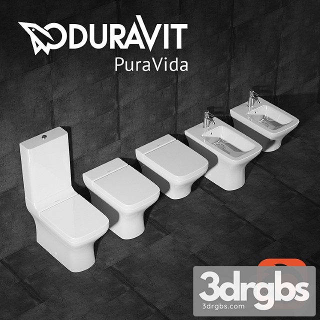 Duravit Puravida 2 3dsmax Download - thumbnail 1