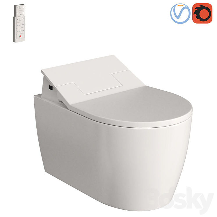 Duravit SensoWash Slim 3DS Max - thumbnail 1