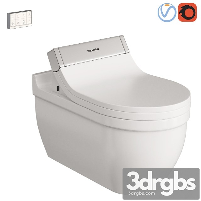 Duravit Sensowash Starck 3dsmax Download - thumbnail 1