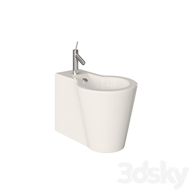 Duravit Starck 3DS Max Model - thumbnail 3