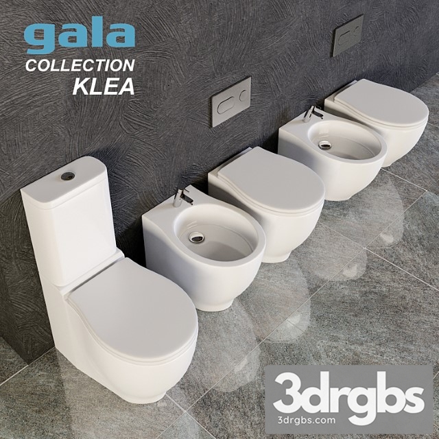 Gala Klea Unitazy Bidie 3dsmax Download - thumbnail 1