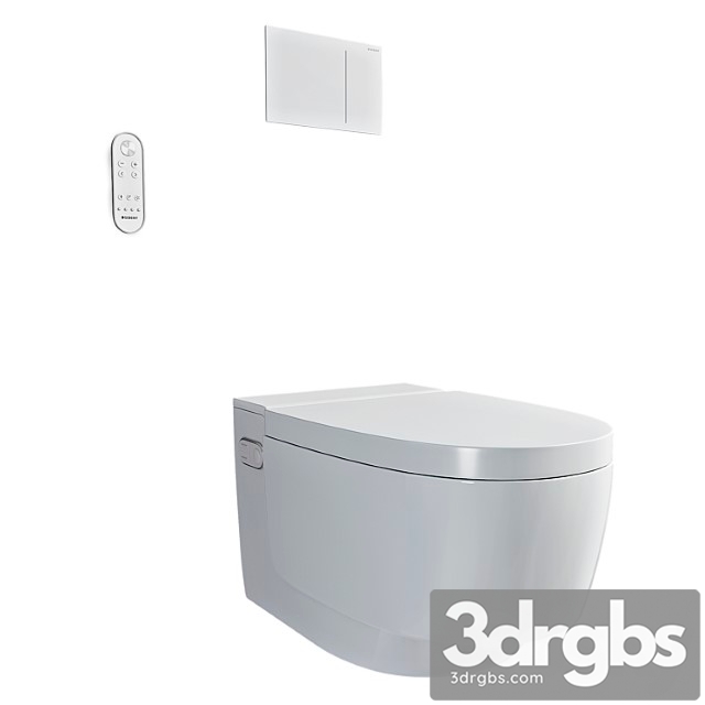 Geberit Aquaclean Mera Comfort Toilet Bidet 3dsmax Download - thumbnail 1