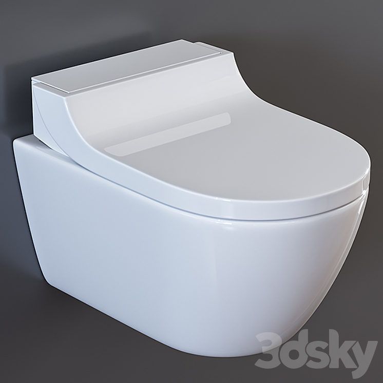 Geberit AquaClean Tuma Classic (Comfort) 3DS Max - thumbnail 2