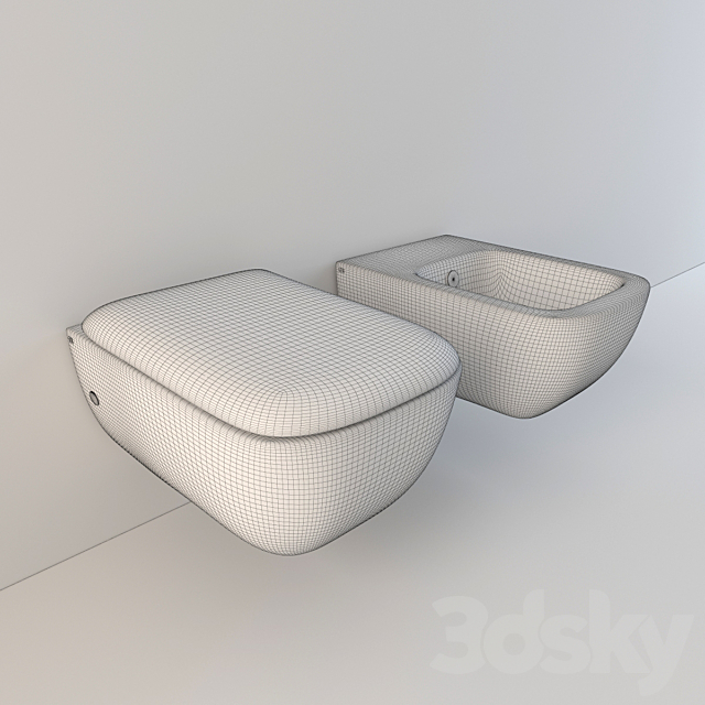 Gessi _ Goccia sanitary-ware 3DS Max Model - thumbnail 2