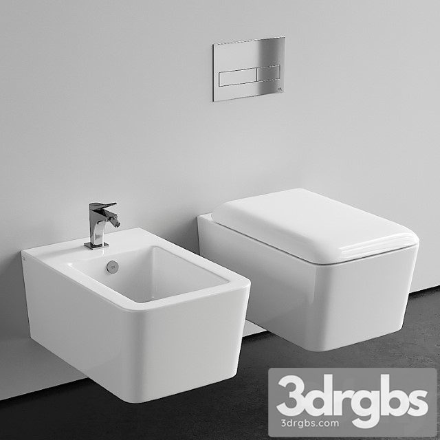 Gessi rettangolo wall-hung wc - thumbnail 1