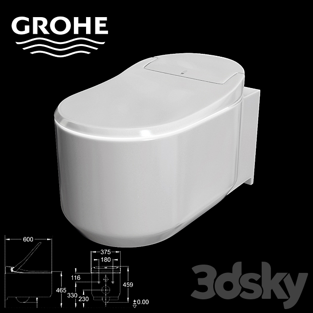 GROHE Sensia Arena 3DS Max Model - thumbnail 1