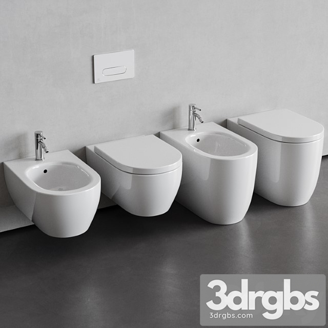 Ideal standard blend curve wc & bidet - thumbnail 1