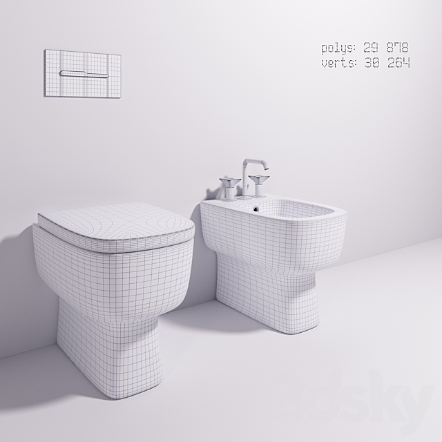 ILBAGNO 14 – DUETTO 3DS Max Model - thumbnail 2