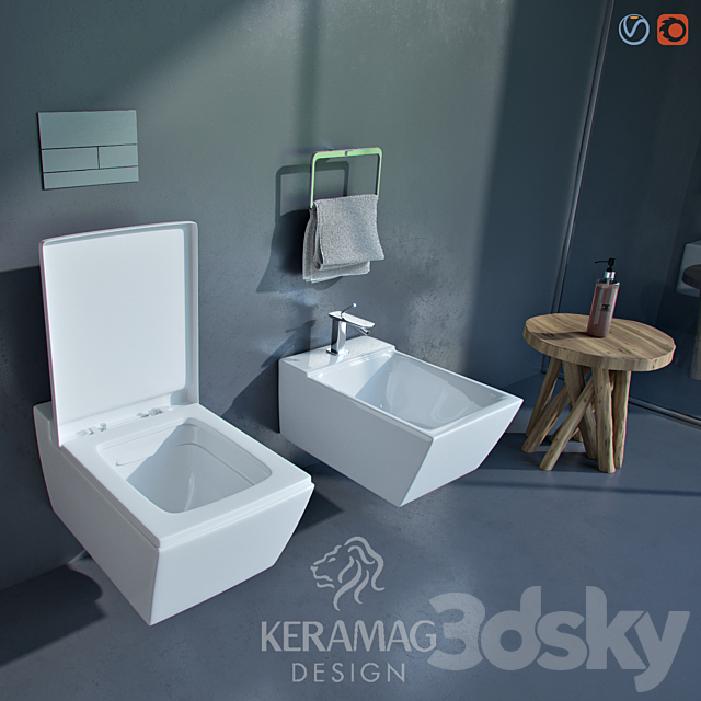 Keramag Xeno2 3ds Max - thumbnail 1