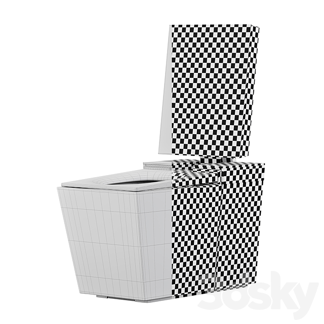 KOHLER NUMI TOILET WATER CLOSET 3ds Max - thumbnail 3