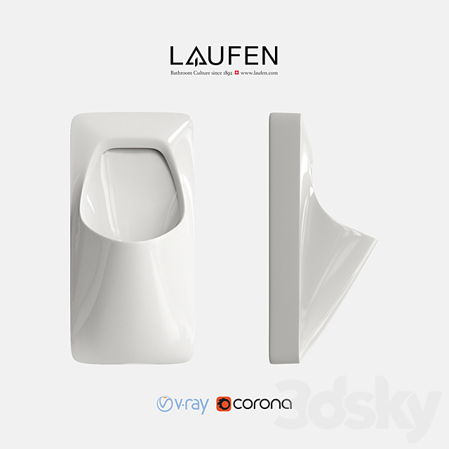 Laufen Antero 840150 3ds Max - thumbnail 1