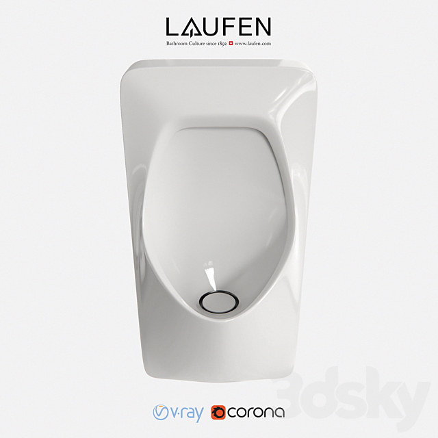 Laufen Antero 840150 3ds Max - thumbnail 2