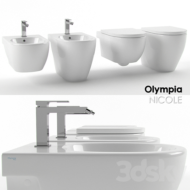 Olympia – Nicole 3DS Max Model - thumbnail 1