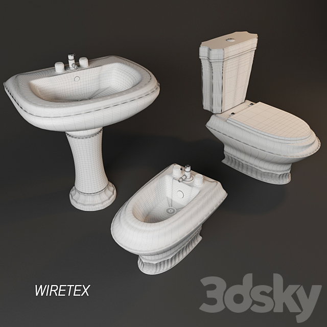 Plumbing Cezares King Palace 3ds Max - thumbnail 3