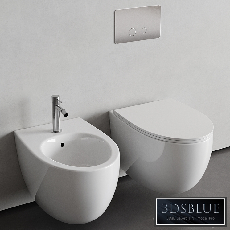 Rexa Design – About.2 WC & Bidet 3DS Max - thumbnail 3