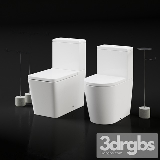 Roca and Boffi Toilet 3dsmax Download - thumbnail 1