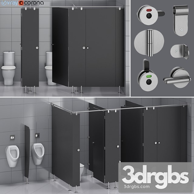 Sanitary partitions for public toilets fundermax 1 (constructor) - thumbnail 1