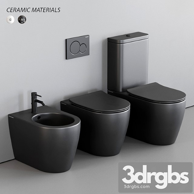 Scarabeo Ceramiche Moon Wc 3dsmax Download - thumbnail 1