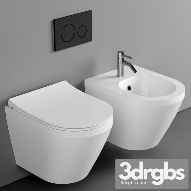 Set Installation System Vitra 800 2012 With Flush Button 3dsmax Download - thumbnail 1