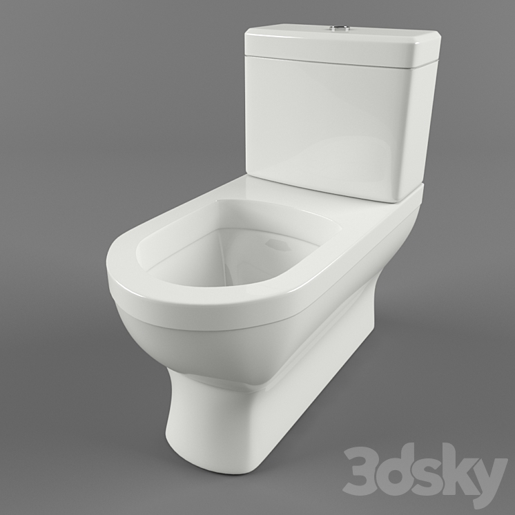 Toilet 3DS Max - thumbnail 1