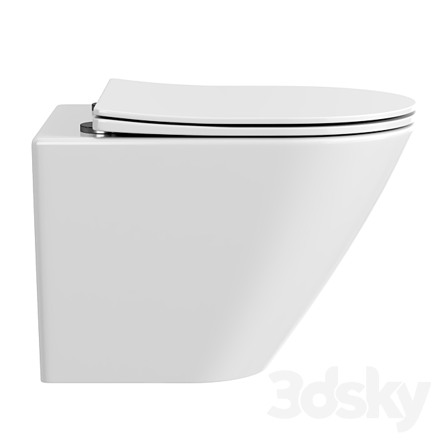 Toilet bowl Ceramica Nova HIGHLIGHT 3ds Max - thumbnail 3