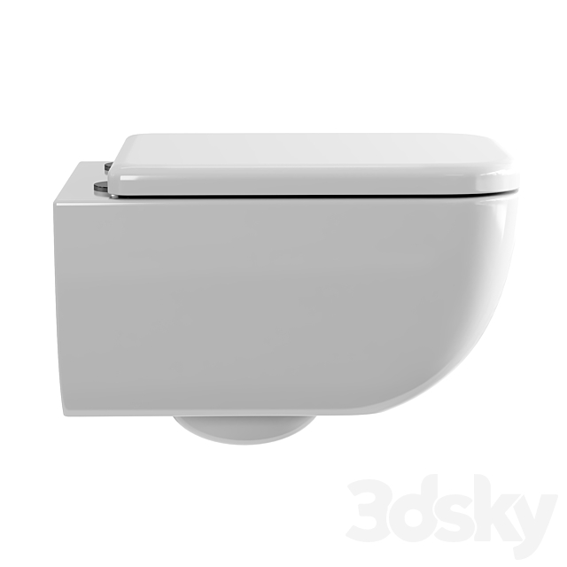 Toilet By Gessi GOCCIA 3DS Max Model - thumbnail 2