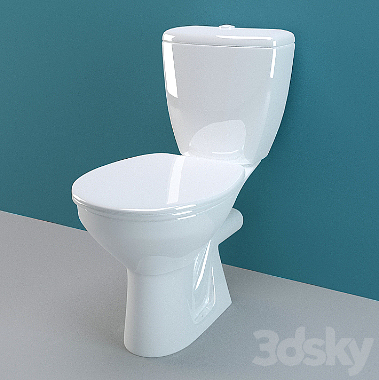 Toilet Mito 3DS Max - thumbnail 1