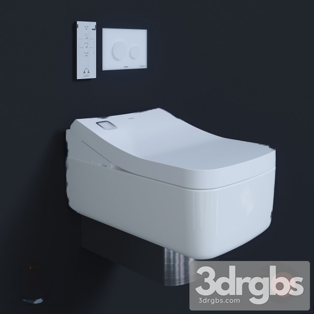 Toilet Toto 3dsmax Download - thumbnail 1