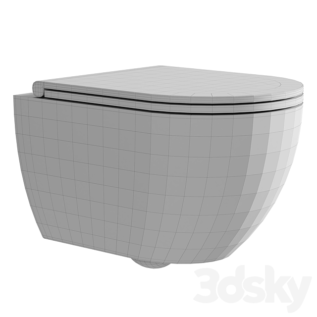 Toilet Valsir Dream 3ds Max - thumbnail 2