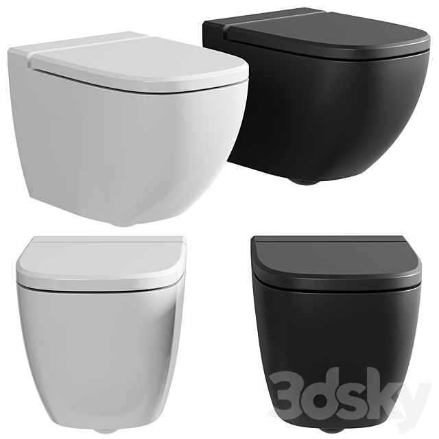 Toilet Villeroy&Boch Antheus 3ds Max - thumbnail 1