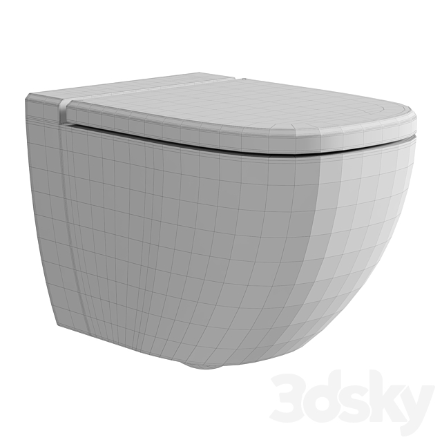 Toilet Villeroy&Boch Antheus 3ds Max - thumbnail 2