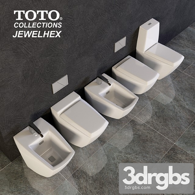 Toto Jewelhex 3dsmax Download - thumbnail 1