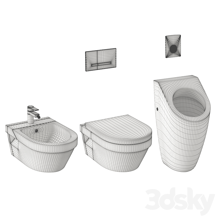 Villeroy & Boch Architectura 3DS Max - thumbnail 2