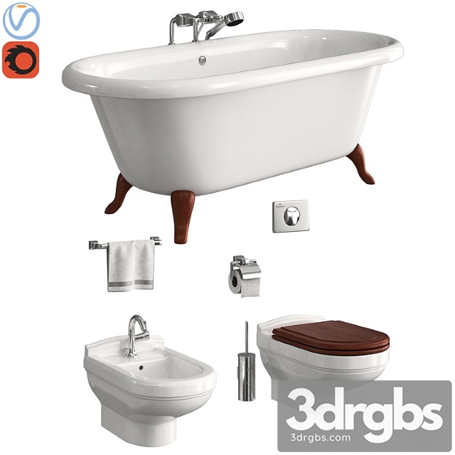 Villeroy Boch Hommage 3dsmax Download - thumbnail 1