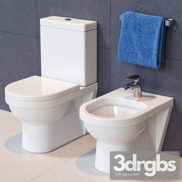 Villeroy Boch Toilet 3dsmax Download - thumbnail 1