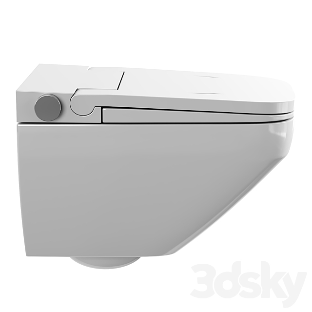 Wall hung toilet AM.PM Inspire V2.0 3DS Max Model - thumbnail 3