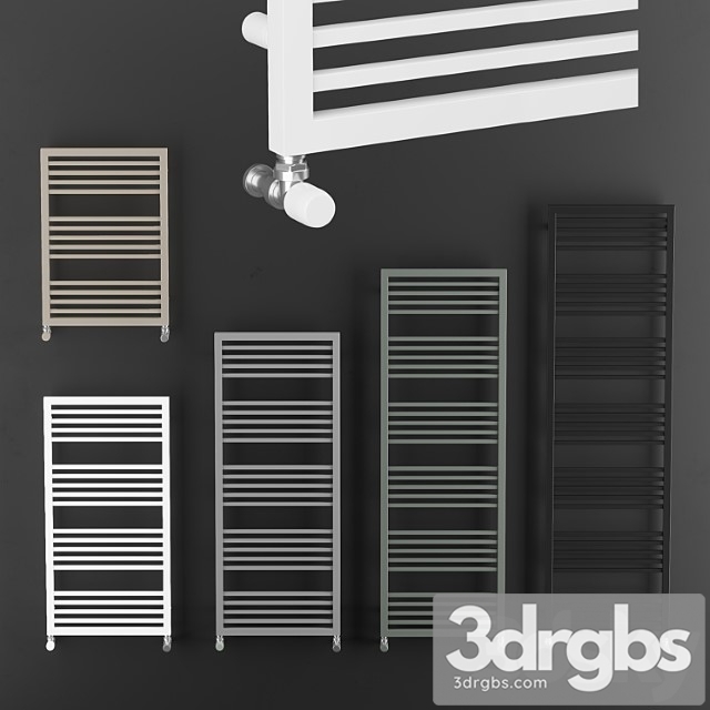 Cordivari Naike Towel Rails 3dsmax Download - thumbnail 1